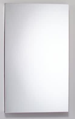 Robern PLM2430RE PL 23-1/4" x 30" Frameless Medicine Cabinet Right Hinged with Flat Mirror and Electrical Outlet -