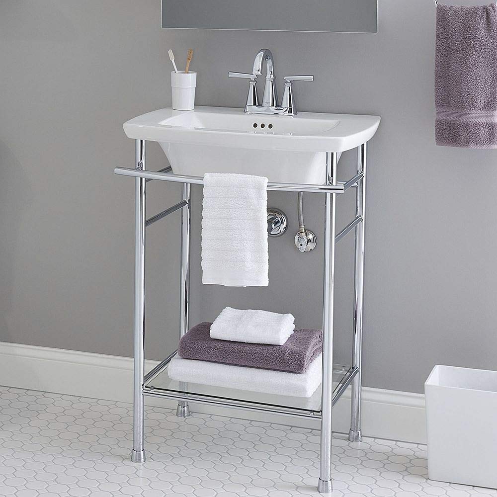 American Standard 0445004.020 Edgemere 4" Centers Sink Top, White