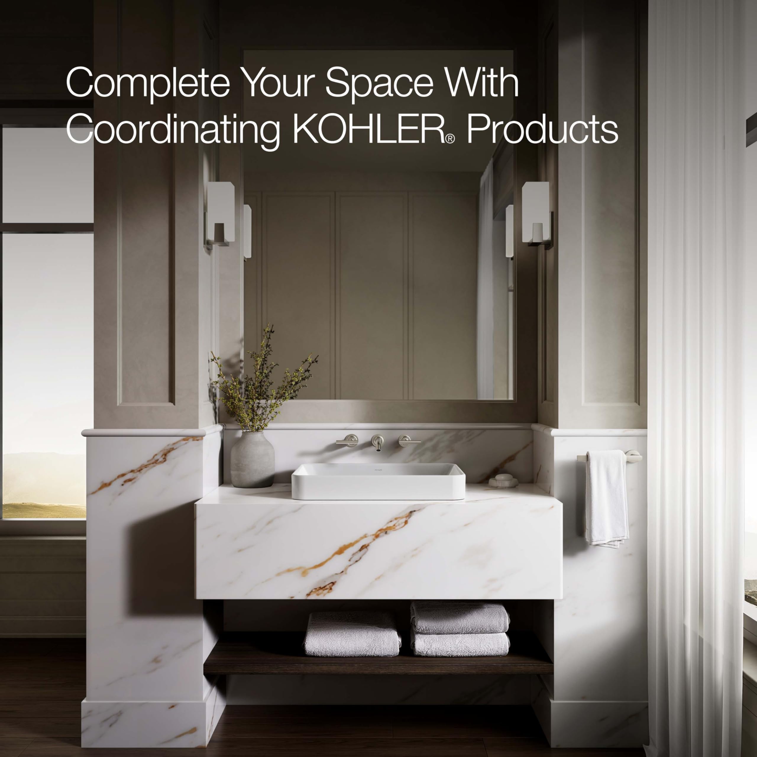 5373 - Vox Bathroom Sink (No faucet holes)