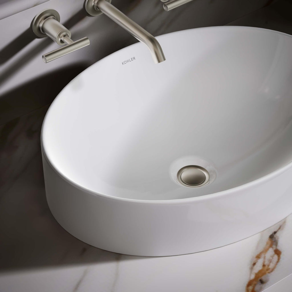 Kohler K-99183 Vox 20" Vessel Vitreous China Bathroom Sink with Overflow -