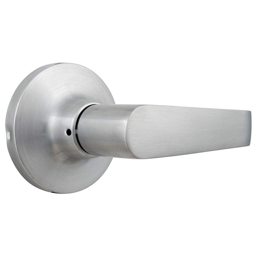 Universal Hardware Commercial 2-3/4 in. Satin Chrome Standard Duty Storeroom Lever