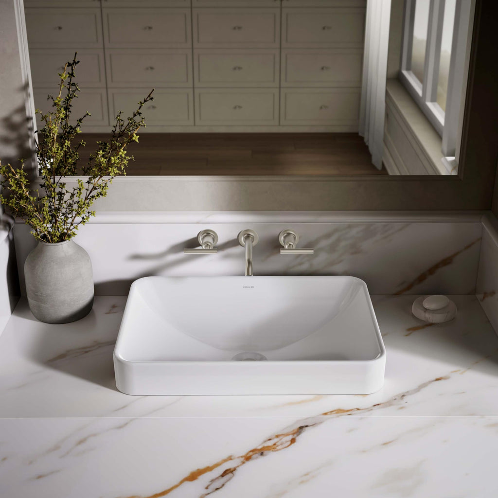 5373 - Vox Bathroom Sink (No faucet holes)
