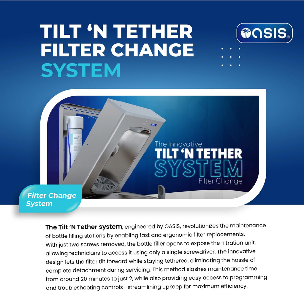 Drinking Fountain, Sensor, Wall, Silver