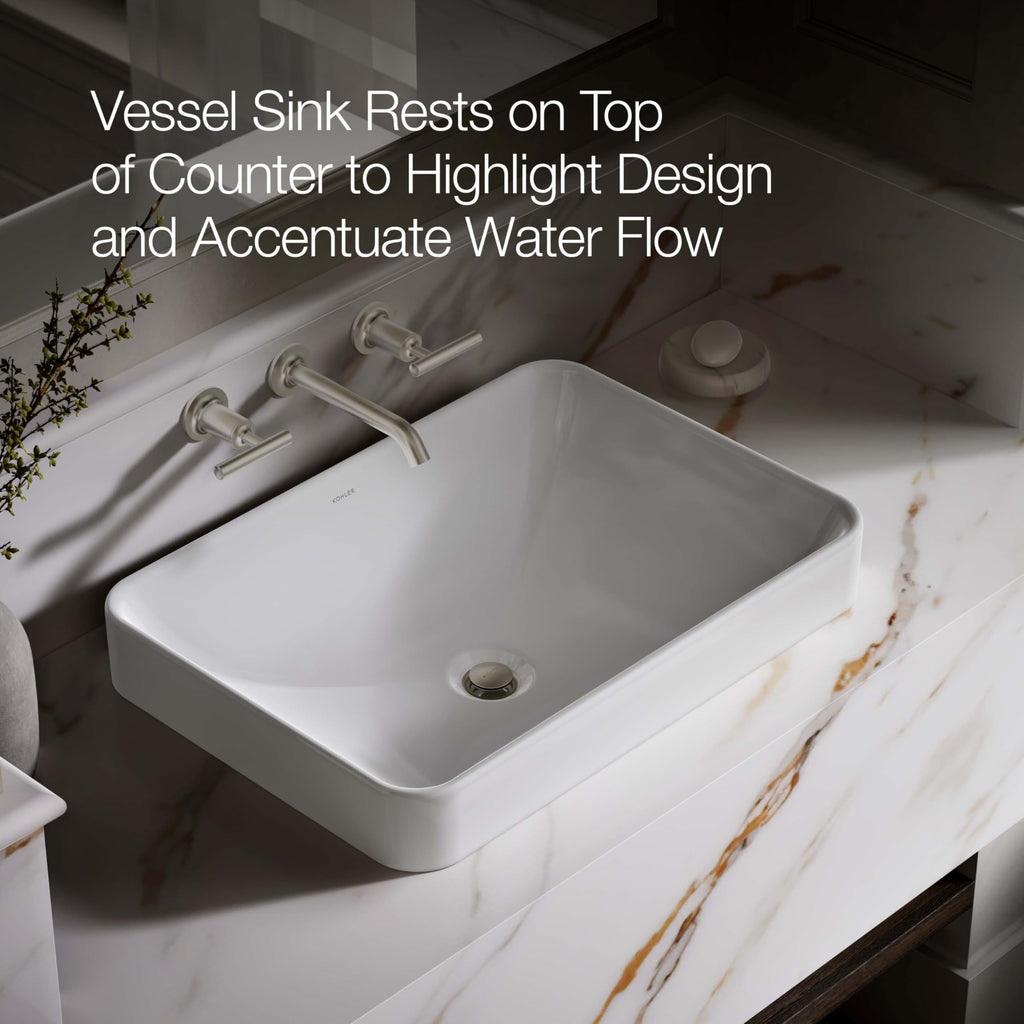 5373 - Vox Bathroom Sink (No faucet holes)
