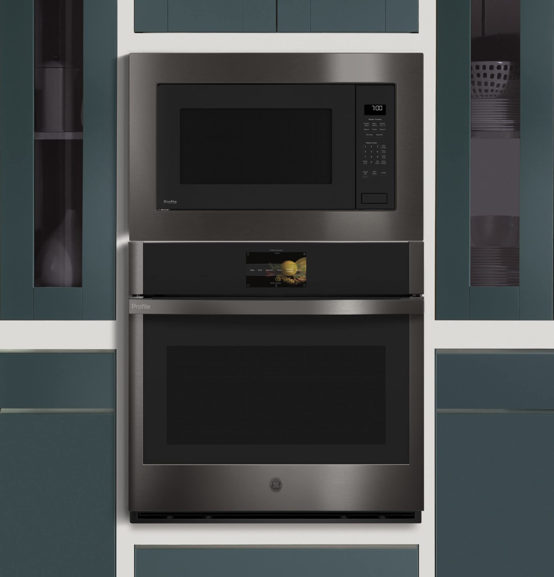 24 Inch Built-In Microwave with Sensor Cook, Instant On Controls, Extra-Large Turntable, Control Lockout, Weight & Time Defrost, Kitchen Timer and 2.2 cu. ft. Capacity
