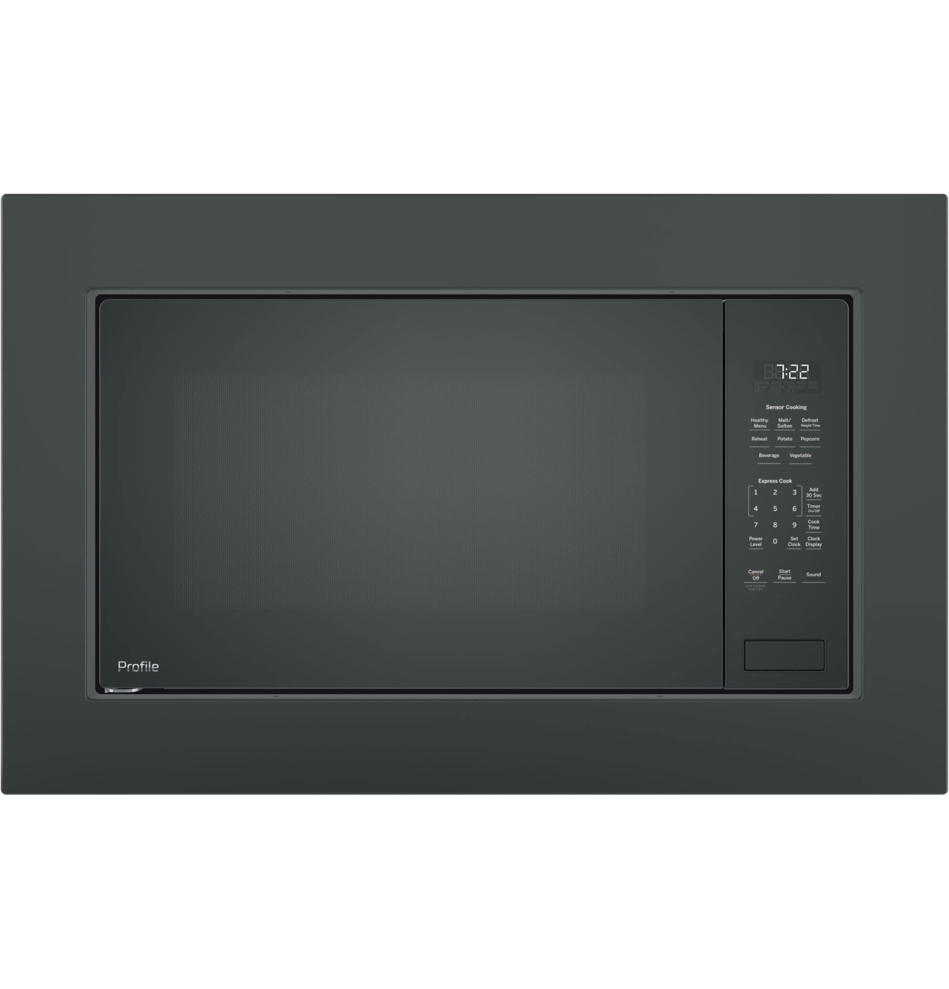 24 Inch Built-In Microwave with Sensor Cook, Instant On Controls, Extra-Large Turntable, Control Lockout, Weight & Time Defrost, Kitchen Timer and 2.2 cu. ft. Capacity