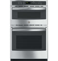 GE JK3800SHSS Combination Wall Oven 4.3 cu. ft. Oven Capacity, 1.7 cu. ft. Microwave, Sensor Cooking Controls, Bake Element, Broil Element, Glass Touch Controls - Stainless