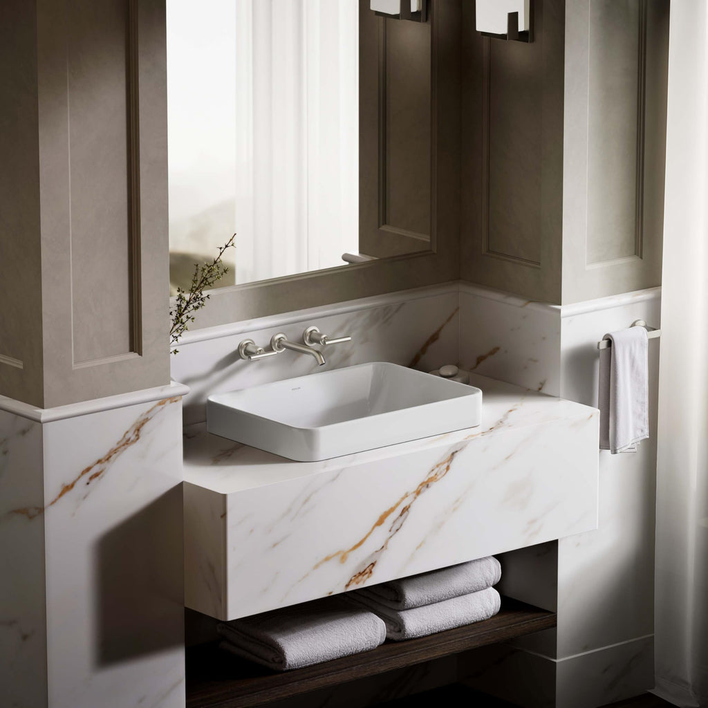 5373 - Vox Bathroom Sink (No faucet holes)