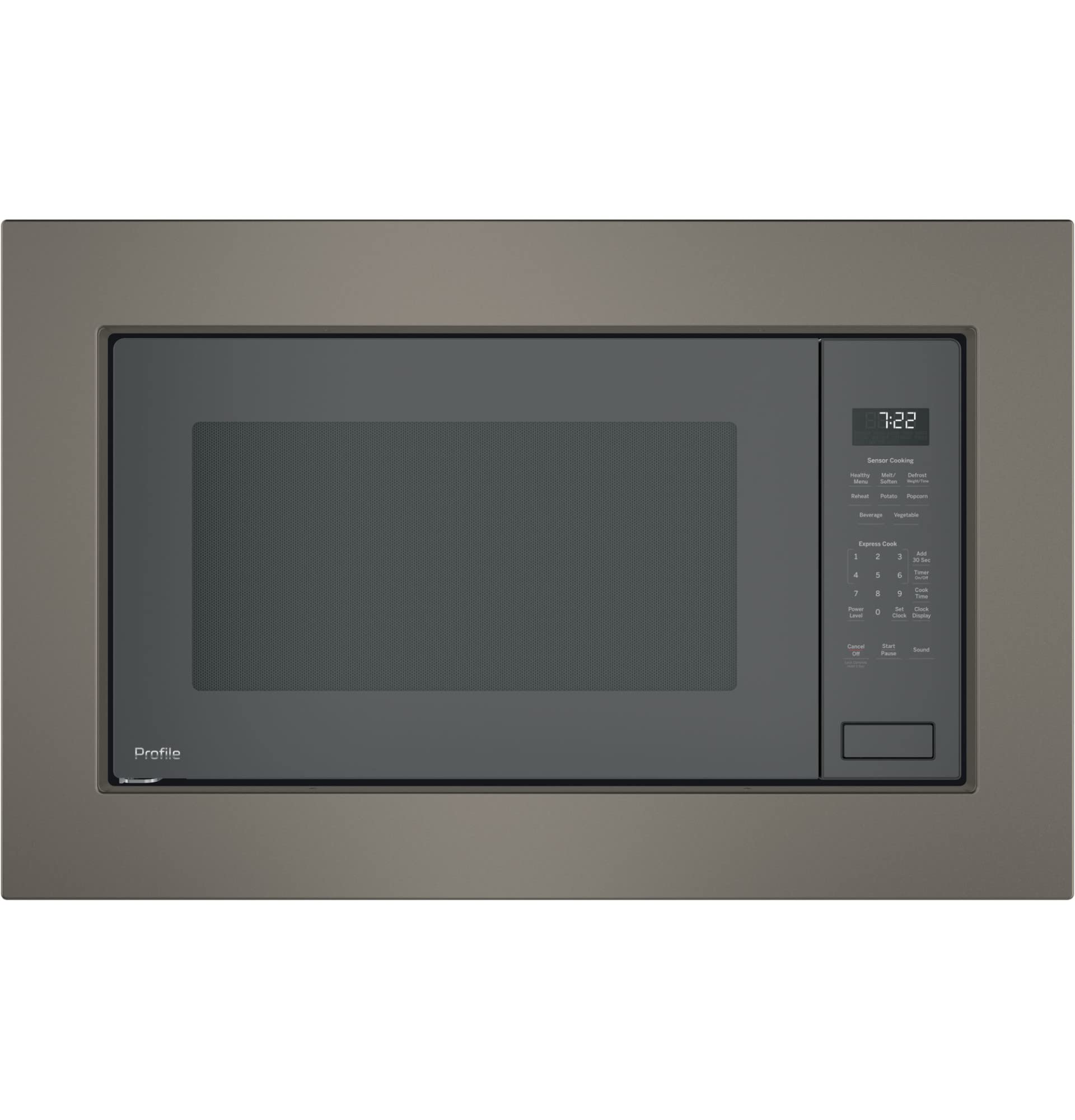 24 Inch Built-In Microwave with Sensor Cook, Instant On Controls, Extra-Large Turntable, Control Lockout, Weight & Time Defrost, Kitchen Timer and 2.2 cu. ft. Capacity