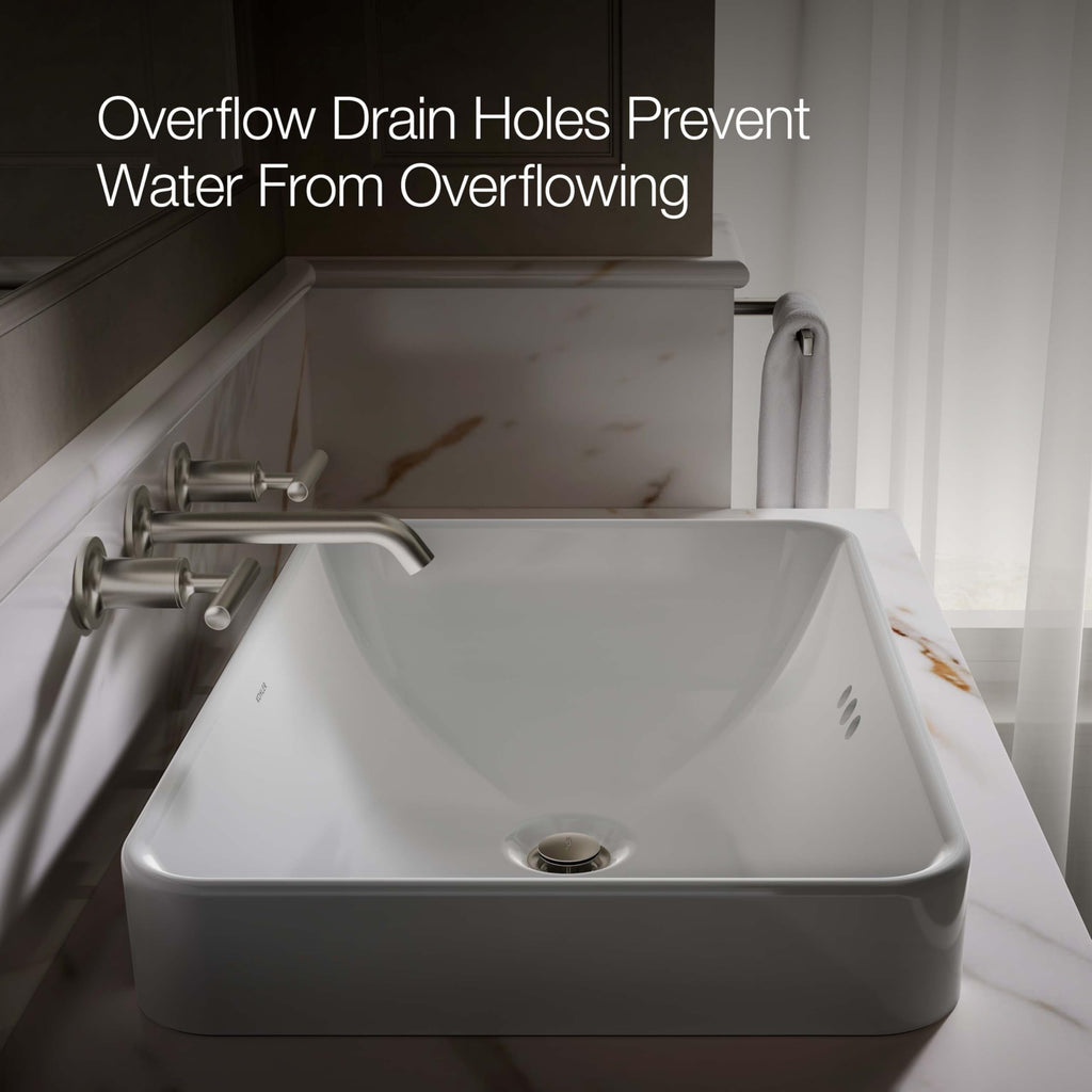 5373 - Vox Bathroom Sink (No faucet holes)