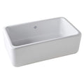 Rohl 30-Inch by 18-Inch by 10-Inch Shaws Lancaster Apron Front Single Bowl Fireclay Kitchen Sink