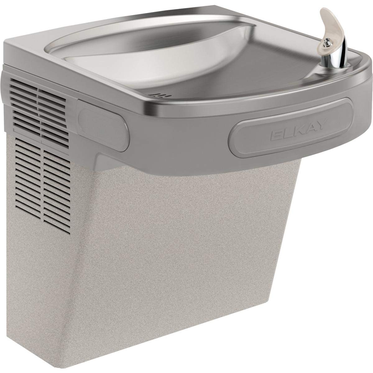 Elkay Wall Mount ADA Cooler Non-Filtered Refrigerated Light Gray Granite