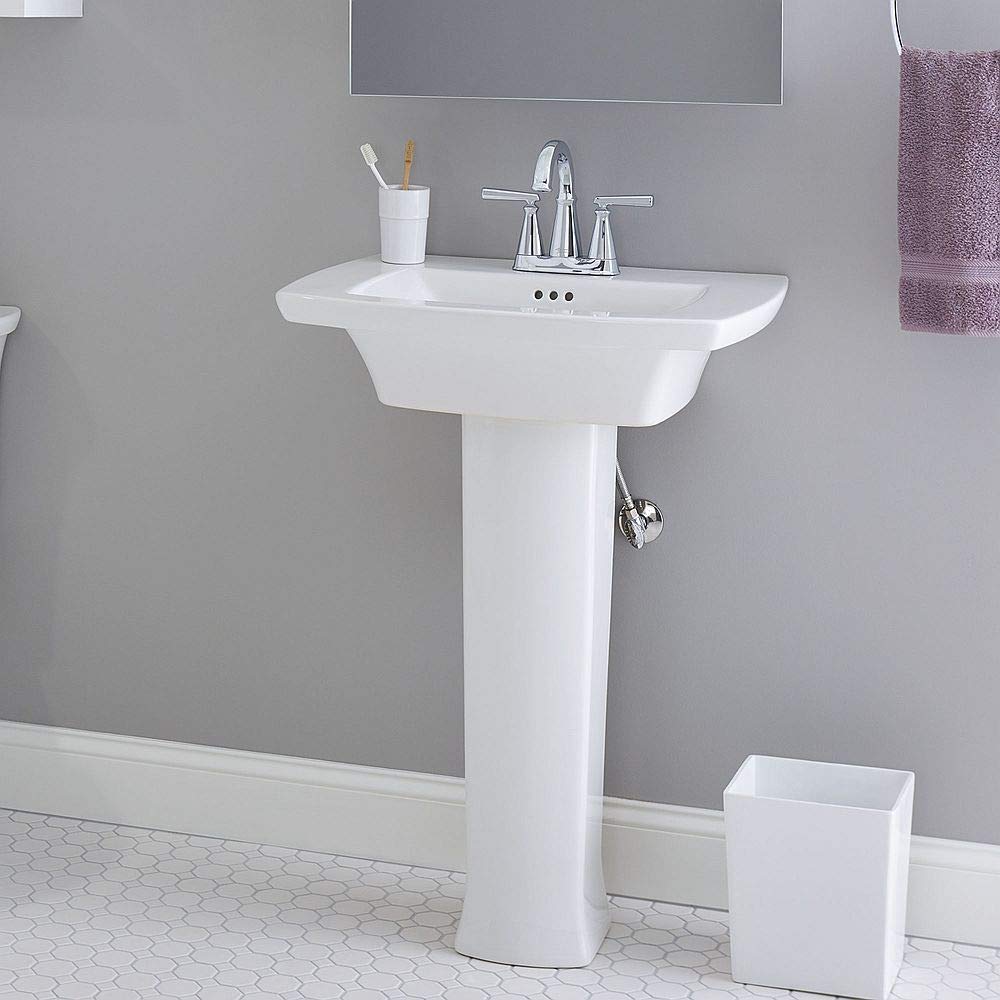American Standard 0445004.020 Edgemere 4" Centers Sink Top, White