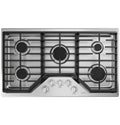 Cafe CGP70362NS1 36" Built-In Gas Cooktop with 5 Sealed Burners ADA Compliant Electronic Ignition System in Stainless Steel
