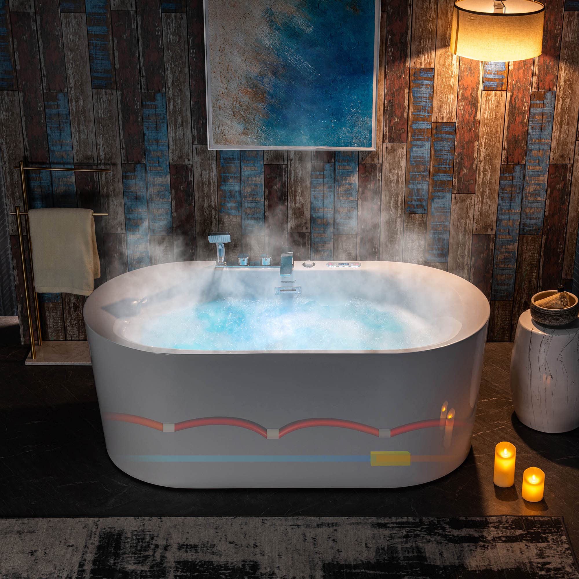 WOODBRIDGE BTS1606/B0030 Bathtub