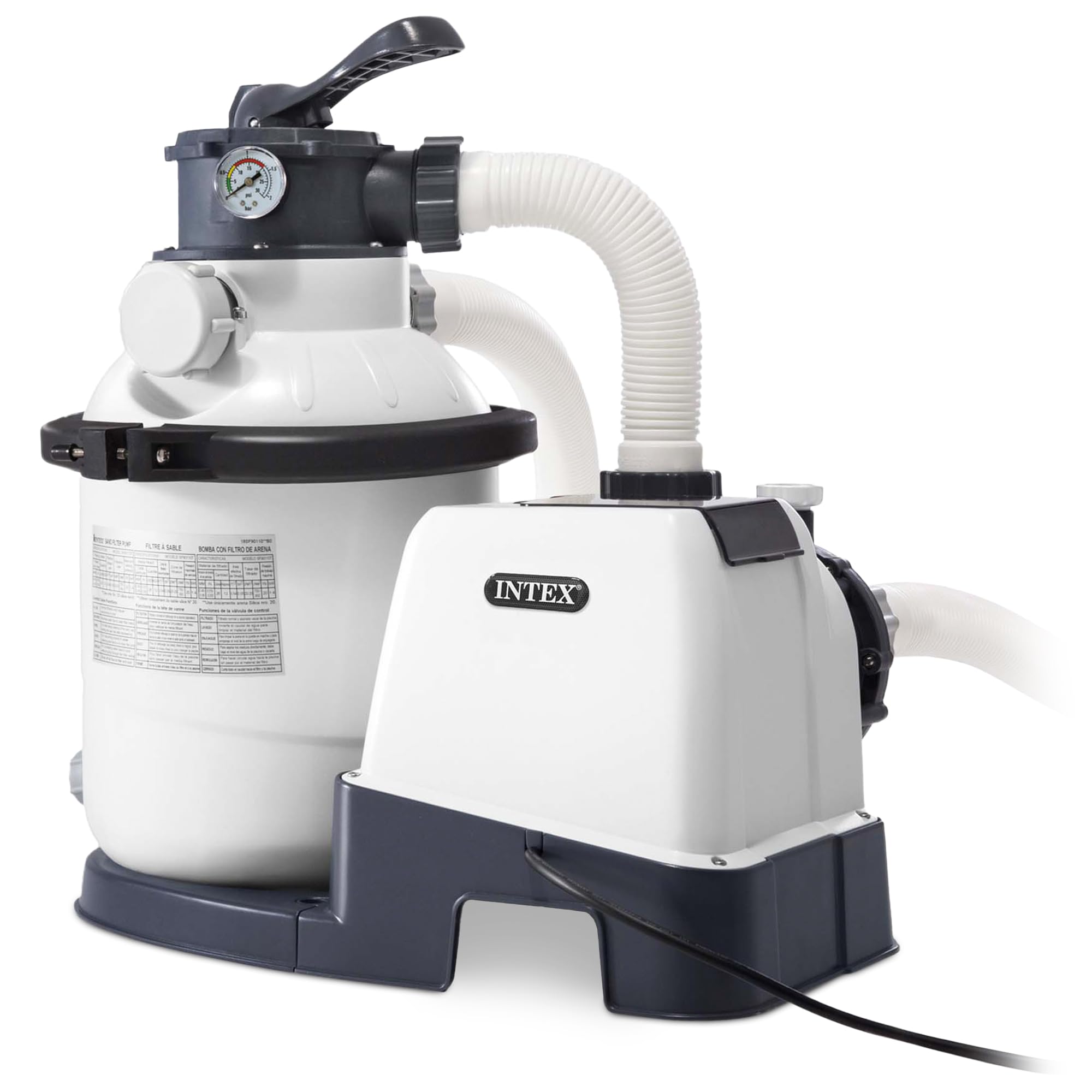 INTEX Krystal Clear Sand Filter Pumps for Above Ground Pools