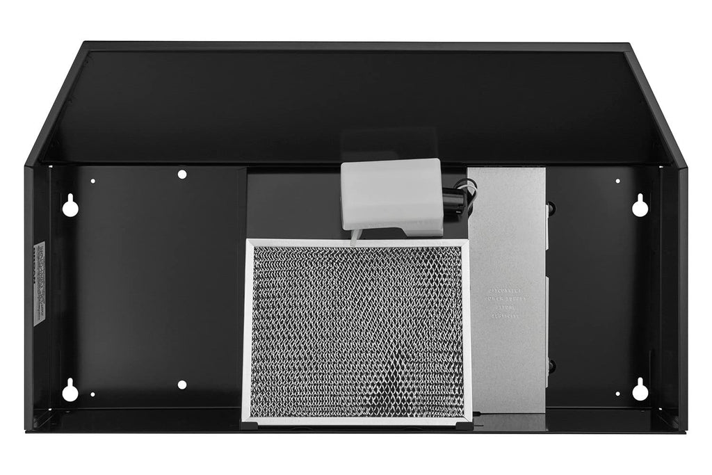Broan-NuTone F402401 Exhaust Fan for Under Cabinet Two-Speed Four-Way Convertible Range Hood Insert with Light, 24-Inch, White