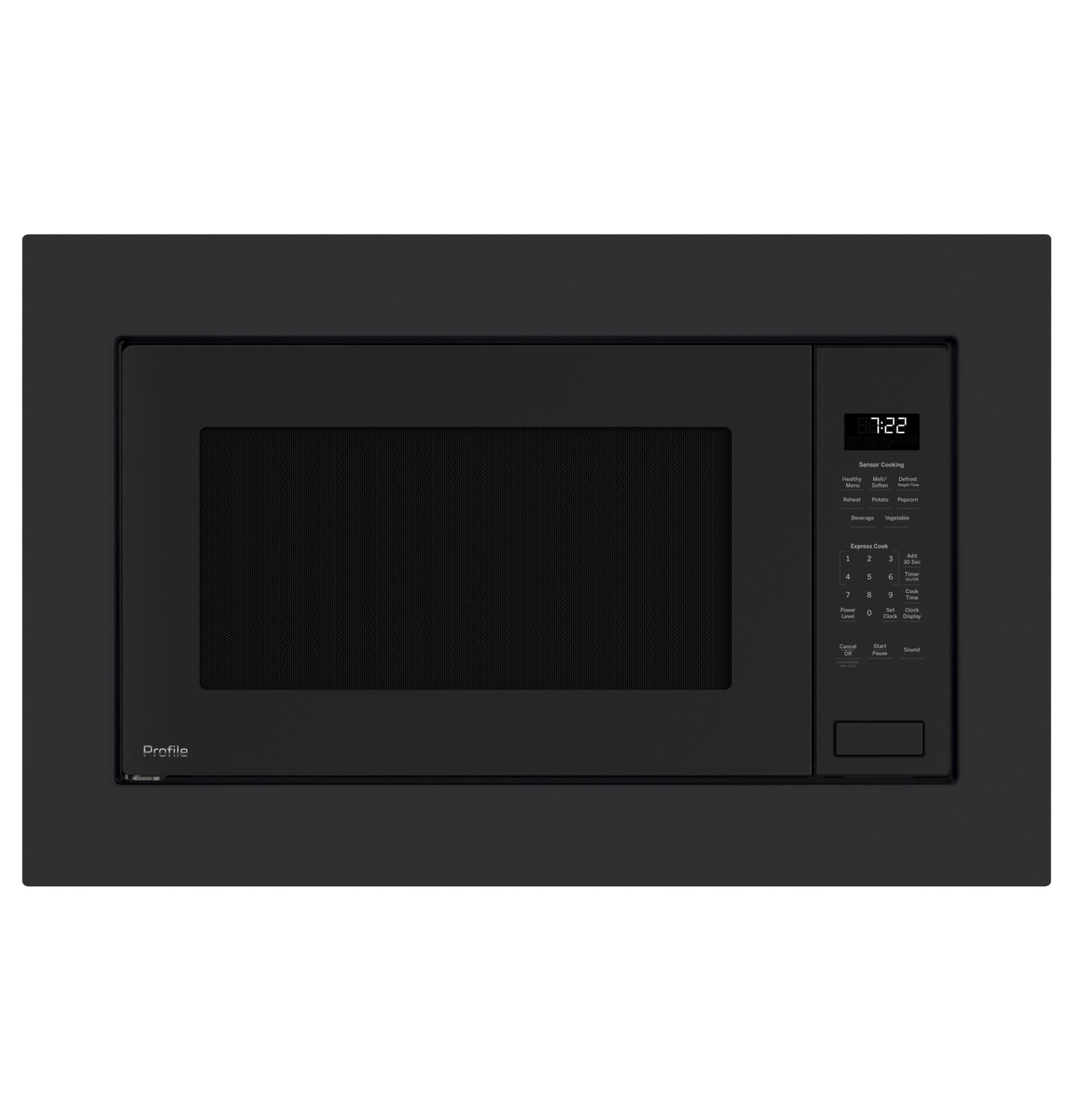 24 Inch Built-In Microwave with Sensor Cook, Instant On Controls, Extra-Large Turntable, Control Lockout, Weight & Time Defrost, Kitchen Timer and 2.2 cu. ft. Capacity