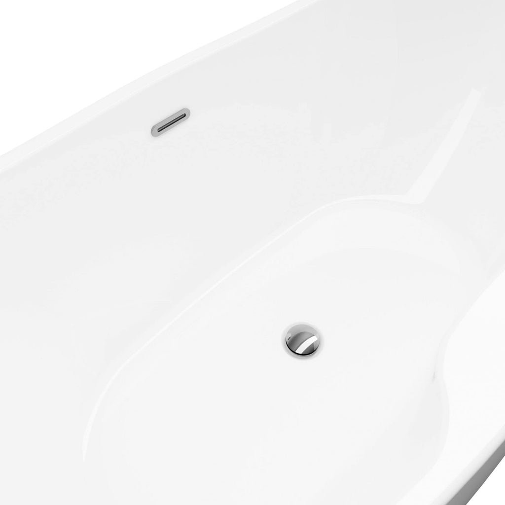 A&E Bath and Shower Contemporary Freestanding Bathtub Turin-NF