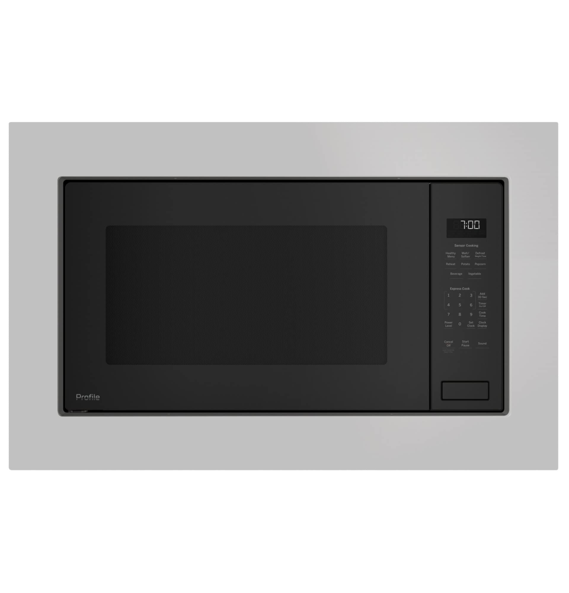 24 Inch Built-In Microwave with Sensor Cook, Instant On Controls, Extra-Large Turntable, Control Lockout, Weight & Time Defrost, Kitchen Timer and 2.2 cu. ft. Capacity